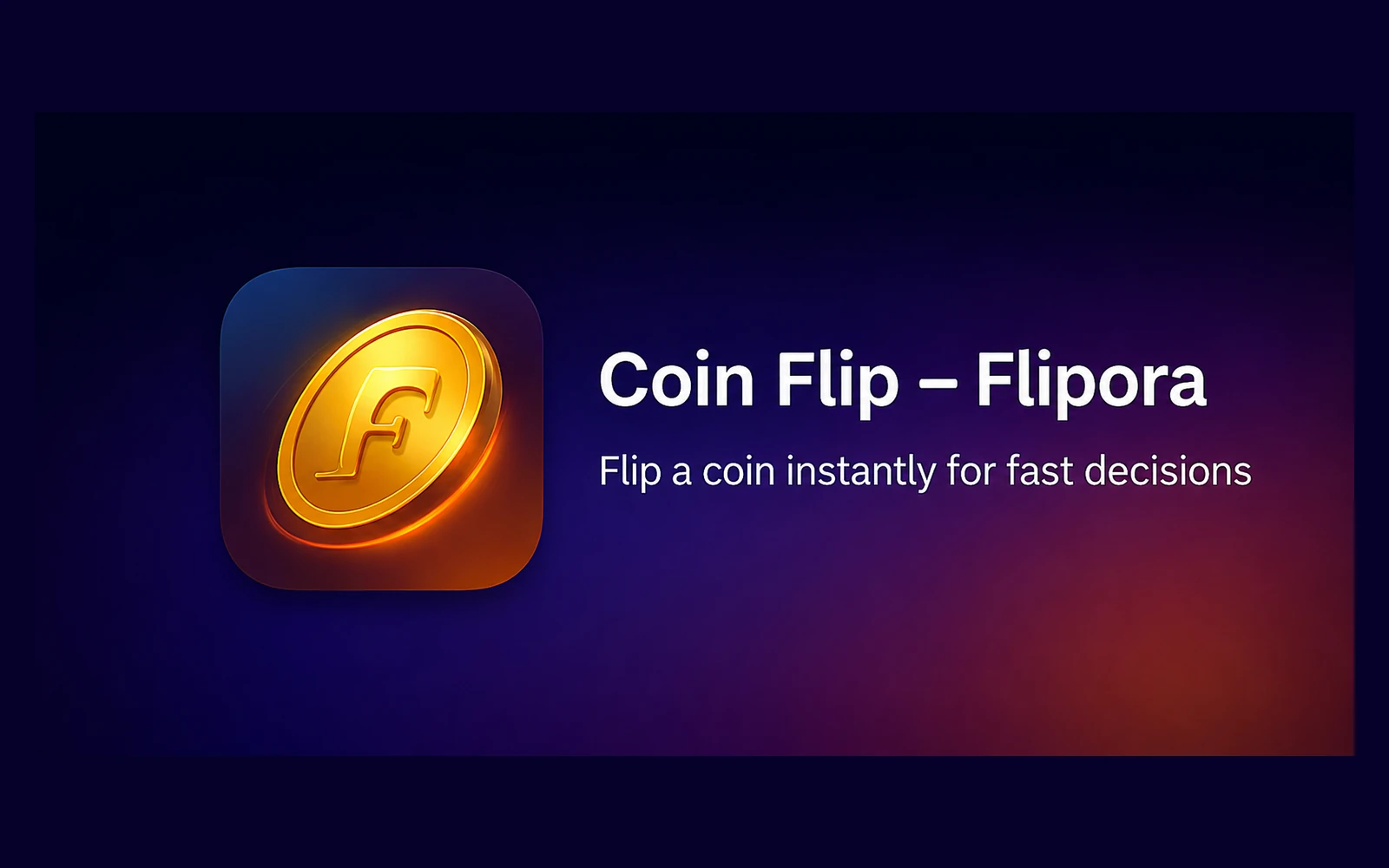 Flipora Android app promotional preview